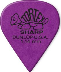 Púas Jim dunlop Tortex Sharp 412 - 1,14mm