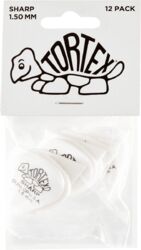 Púas Jim dunlop 412P150 Tortex Sharp Pack de 12 - 1.50mm