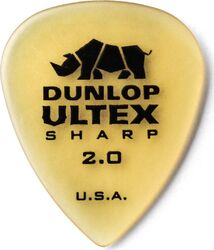 Púas Jim dunlop Ultex Sharp 433 2.0mm