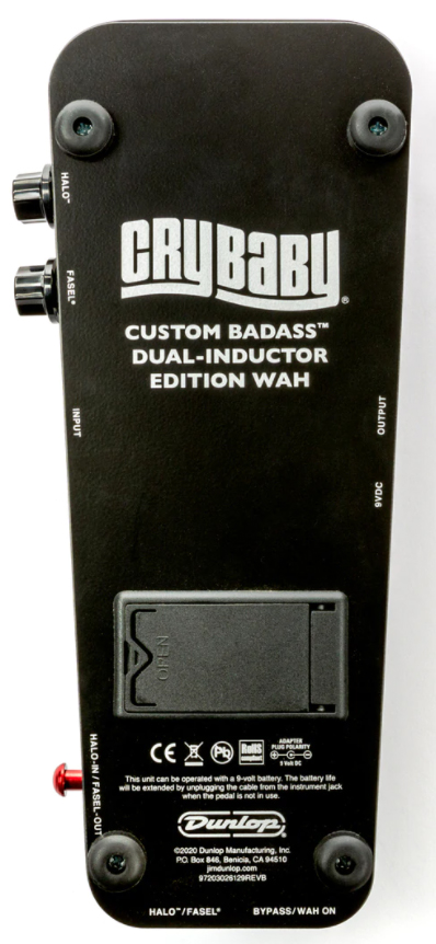 Jim Dunlop Cry Baby Custom Badass Dual-inductor Wah Gcb65 - Pedal wah / filtro - Variation 4