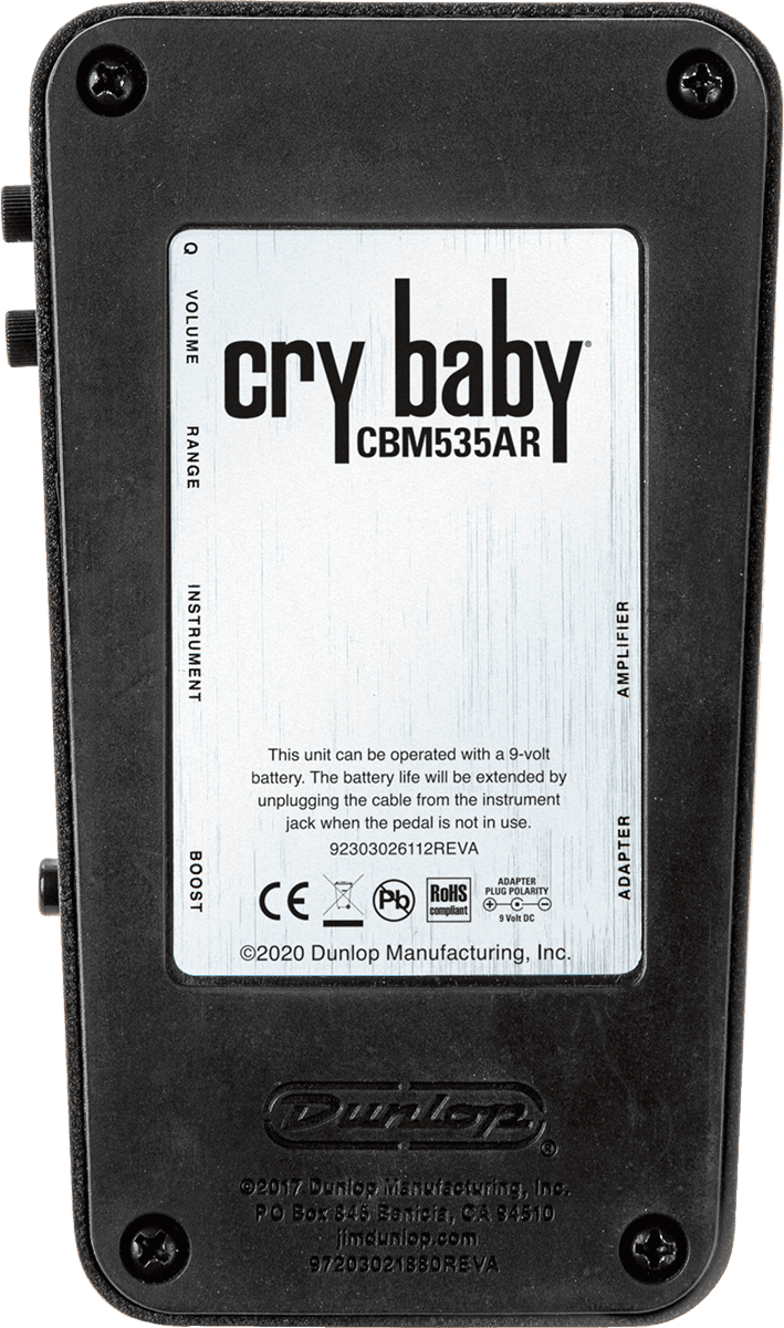 Jim Dunlop Cry Baby Mini 535q Auto Return - Pedal wah / filtro - Variation 5