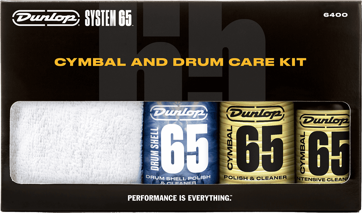 Jim Dunlop Cymbal And Drum Care Kit -  - Variation 1