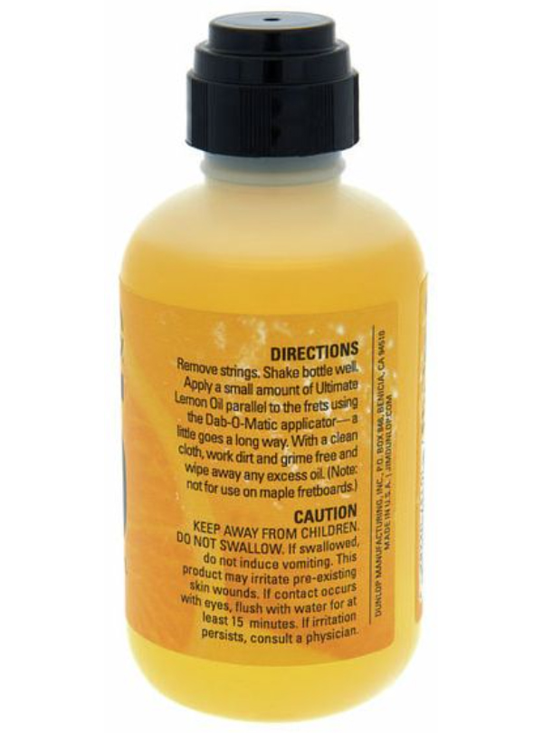 Jim Dunlop Formula 65 Fretboard Ultimate Lemon Oil 6554 118ml - Care & Cleaning Guitarra - Variation 1