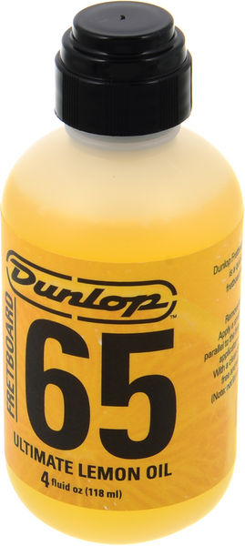 Jim Dunlop Fretboard 65 Ultimate Lemon Oil 6554 118ml - Care & Cleaning Guitarra - Variation 1