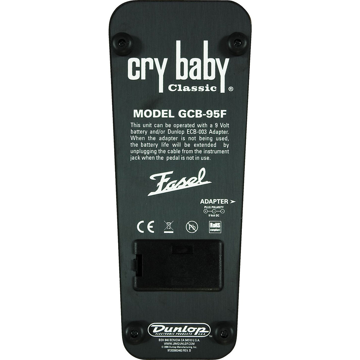 Jim Dunlop Cry Baby Classic Gcb95f - Pedal wah / filtro - Variation 3