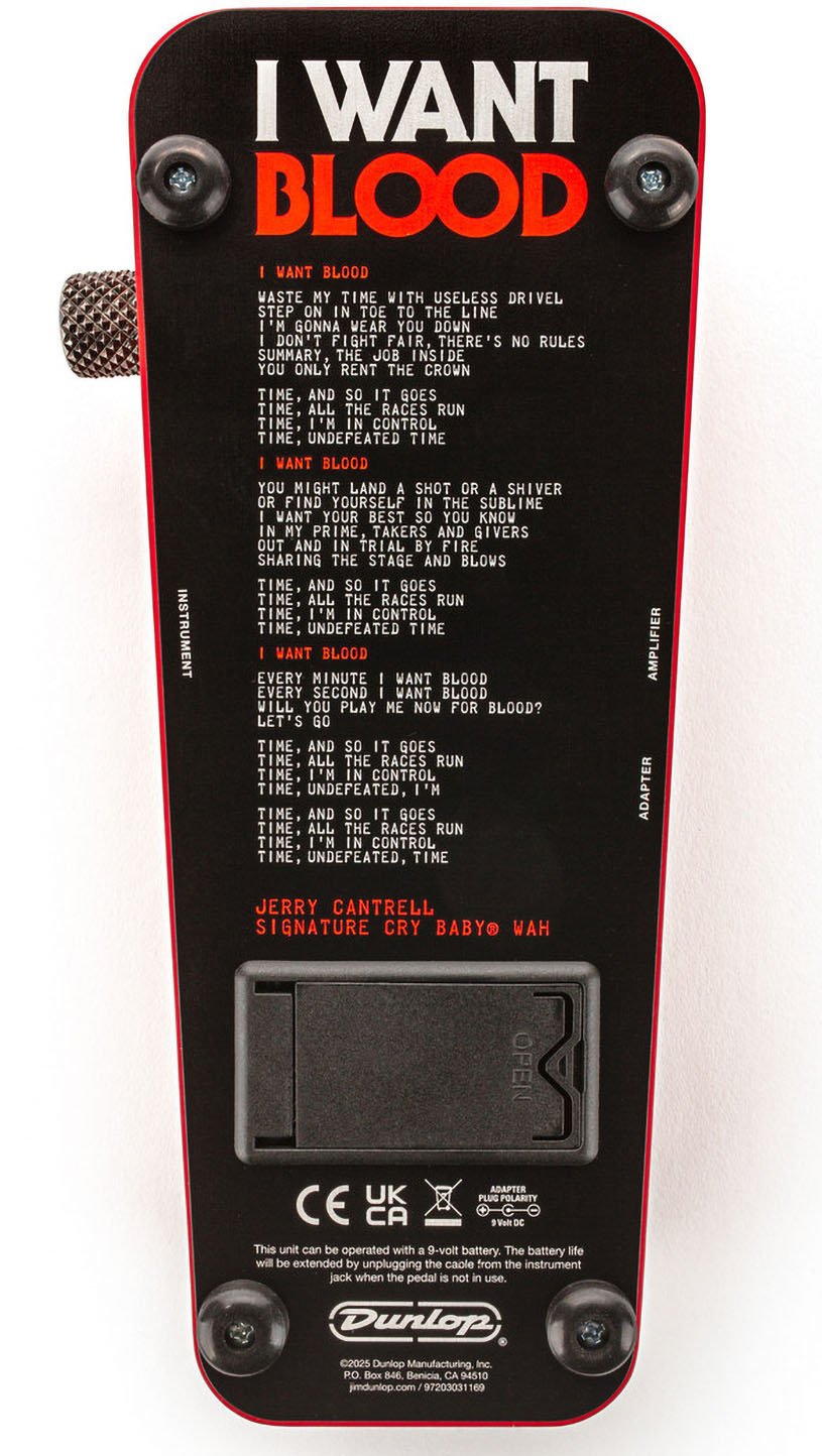 Jim Dunlop Jerry Cantrell Signature I Want Blood Edition - Pedal de chorus / flanger / phaser / modulación / trémolo - Variation 4