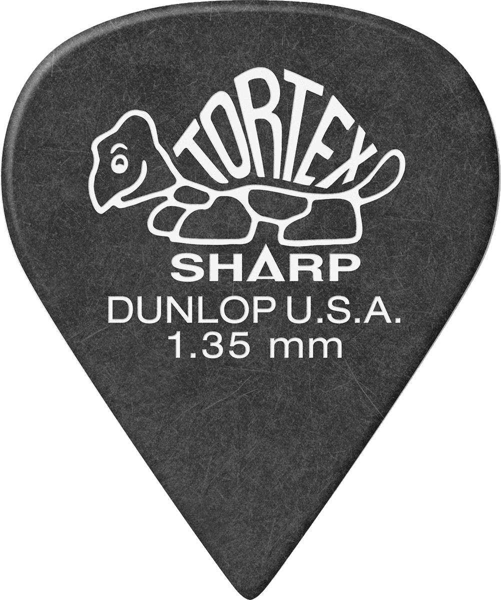 Jim Dunlop Tortex Sharp Pack De 12 - 1,35mm - Púas - Variation 2