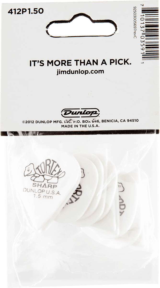 Jim Dunlop Tortex Sharp - Pack De 12 - Púas - Variation 1
