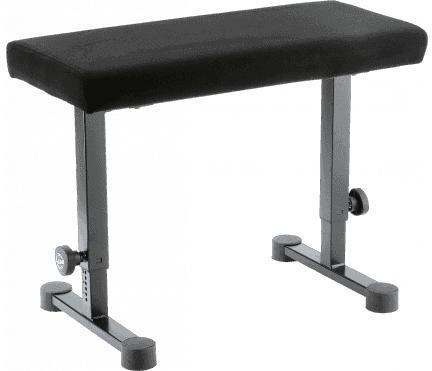 Bancos para teclado K&m 14086 Piano bench - black fabric