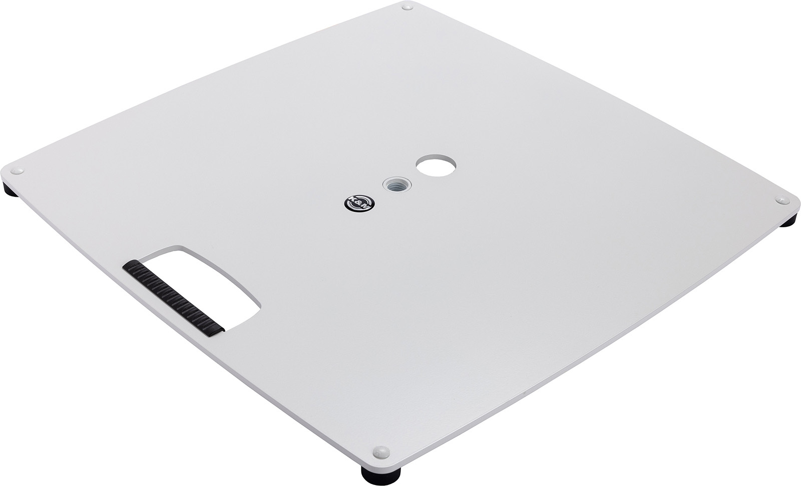 K&m Base Plate 550 X 550 Mm M20 Blanche - Soportes y pies para altavoz - Main picture