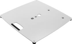 Flat base 550 x 550 mm 3 x M20 white