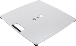 Soportes y pies para altavoz K&m Flat base 550 x 550 mm M20 white