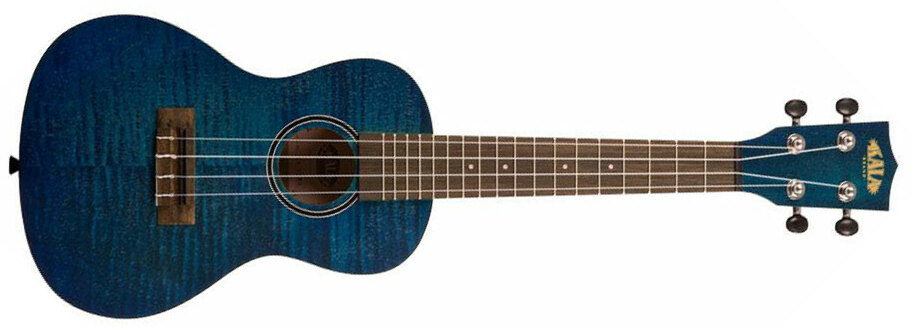 Kala Exotic Mahogany Concert Tout Acajou Rw - Blue - Ukulele - Main picture