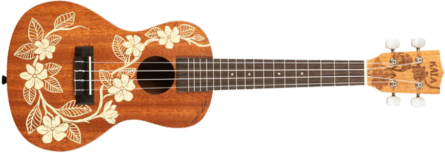 Kala Gardenia Mahogany Concert Ukulele Tout Acajou Rw +housse - Natural Satin - Ukulele - Main picture