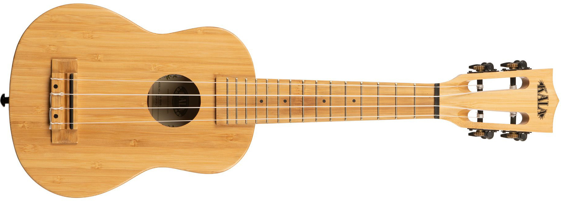 Kala Ka-bmb-s Bamboo Soprano Tout Bambou Bam - Natural Satin - Ukulele - Main picture