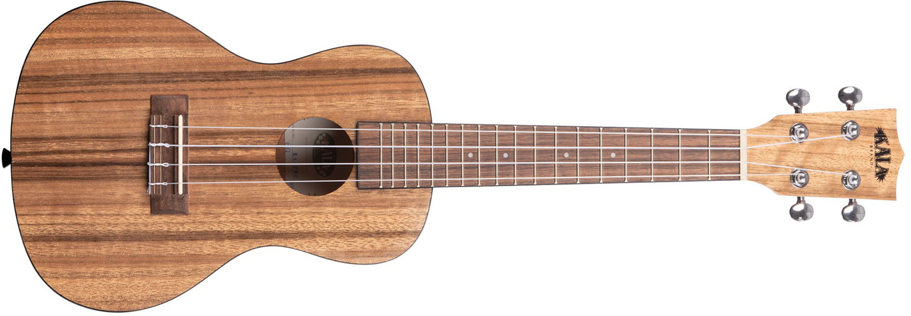 Kala Ka-pwc Pacific Walnut Concert Tout Noyer Rw +housse - Natural Satin - Ukulele - Main picture