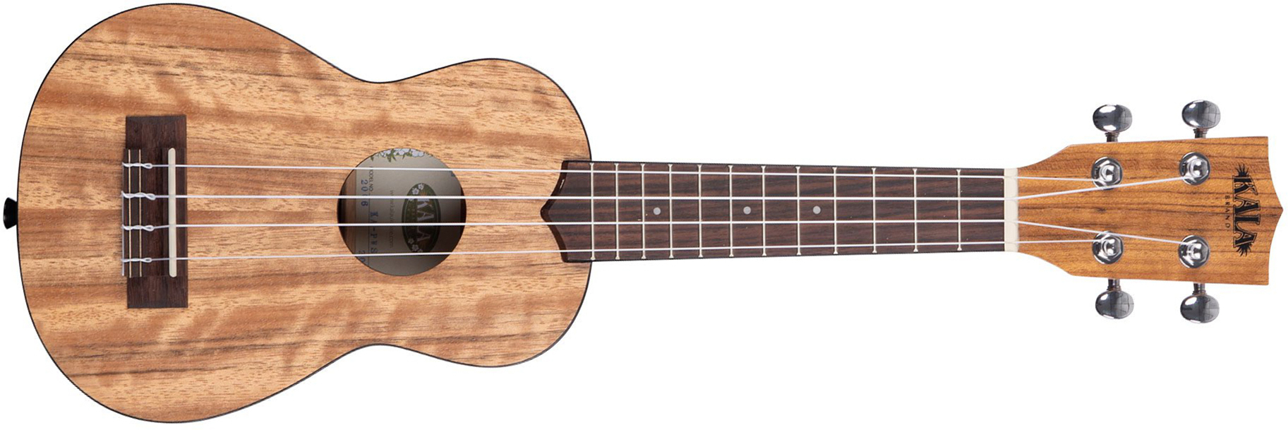 Kala Ka-pws Pacific Walnut Soprano Tout Noyer Rw - Natural Satin - Ukulele - Main picture