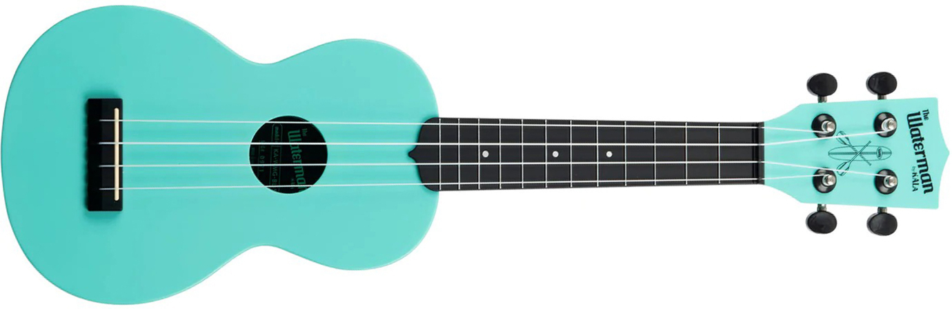 Kala Ka-wmg The Waterman Soprano Tout Abs Composite - Glow-in-the-dark Aqua Mist - Ukulele - Main picture