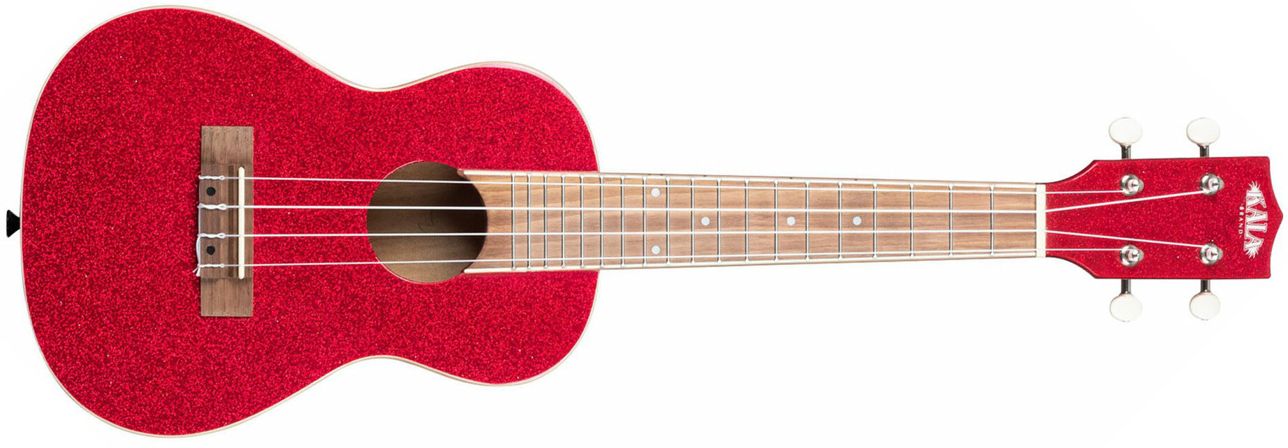 Kala Sparkle Concert Tilleul Acajou Rw - Ritzy Red - Ukulele - Main picture