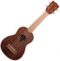 KA-15S-H2 Mahogany Soprano - natural hawaiian islands & tattoo