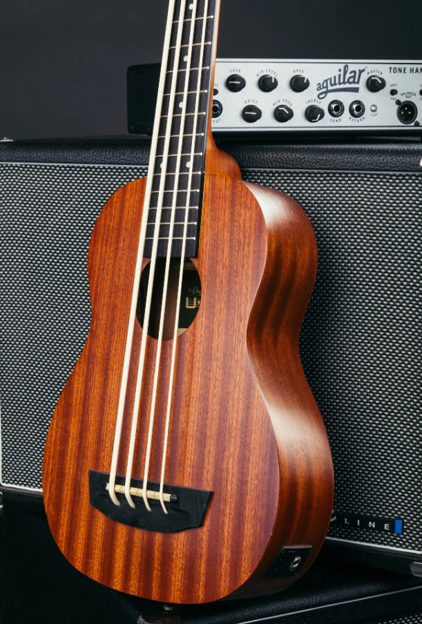 Kala Ubass-wndr-fs Wanderer Acoustic-electric U.bass Tout Acajou Lau - Natural Satin - Bajo acústico - Variation 3