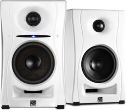 Monitor de estudio activo Kali audio LP-UNF White - La pareja
