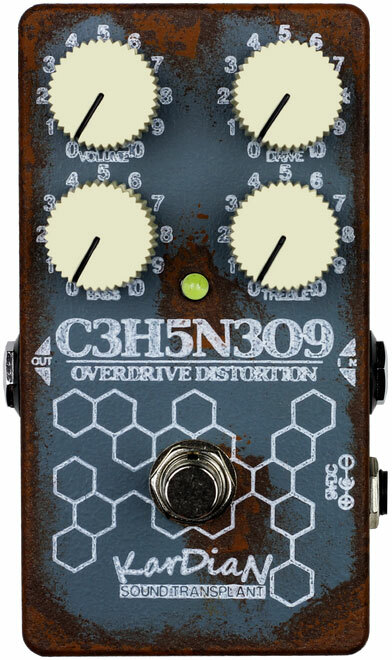 Kardian C3h5n3o9 Nitroglycerin Overdrive Distortion - Pedal overdrive / distorsión / fuzz - Main picture