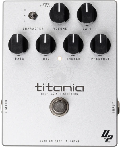 Kardian Titania Distortion V2 - Pedal overdrive / distorsión / fuzz - Main picture