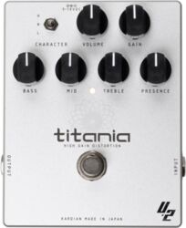 Pedal overdrive / distorsión / fuzz Kardian TITANIA DISTORTION V2