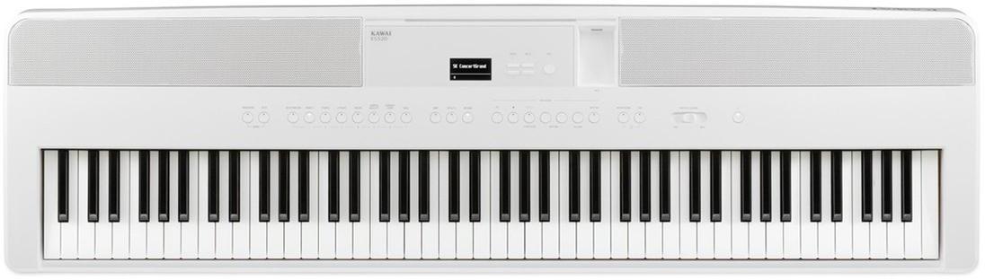 Piano digital portatil Kawai ES 520 WH