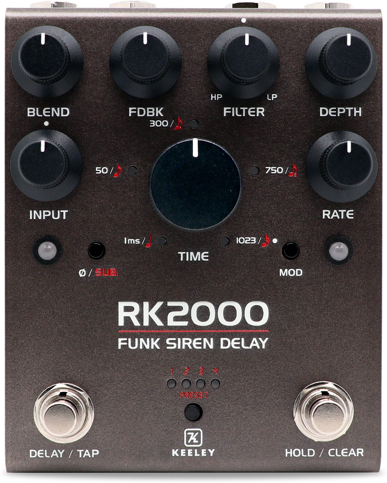 Keeley  Electronics Rk2000 Funk Siren Delay - Pedal de reverb / delay / eco - Main picture