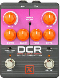 Pedalera multiefectos para guitarra eléctrica Keeley  electronics DCR Drive Chorus Rotary