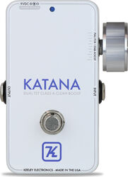 Pedal de volumen / booster / expresión Keeley  electronics Katana Blanc Edition Limitée