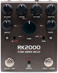 Pedal de reverb / delay / eco Keeley  electronics RK2000 Funk Siren Delay