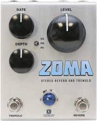 Pedal de reverb / delay / eco Keeley electronics Zoma Stereo Reverb & Tremolo
