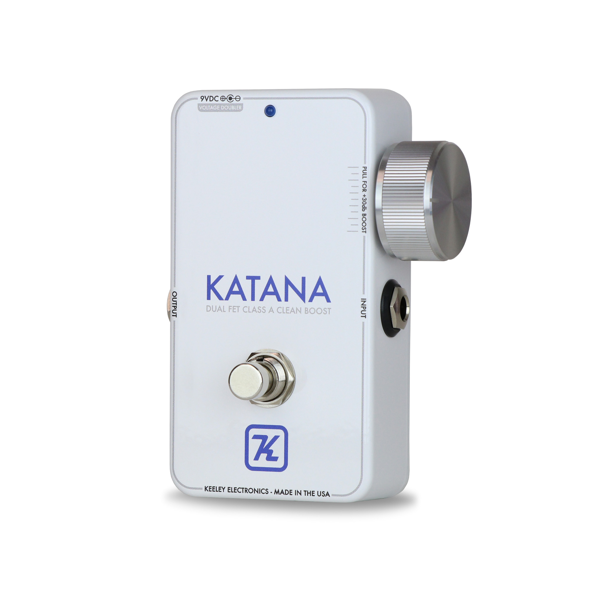 Keeley  Electronics Katana Serie Limitee Blanc - Pedal de volumen / booster / expresión - Variation 1