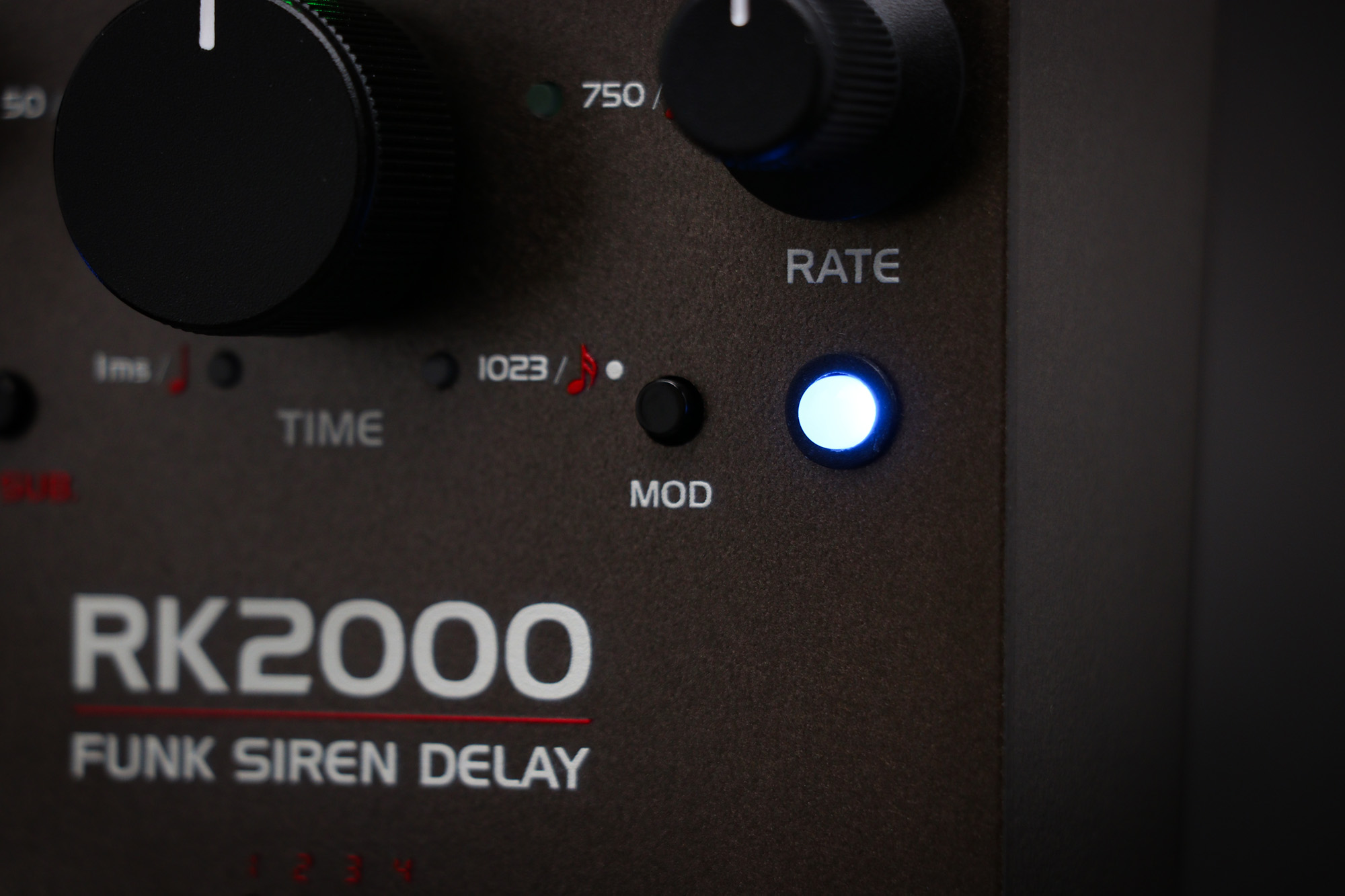 Keeley  Electronics Rk2000 Funk Siren Delay - Pedal de reverb / delay / eco - Variation 2