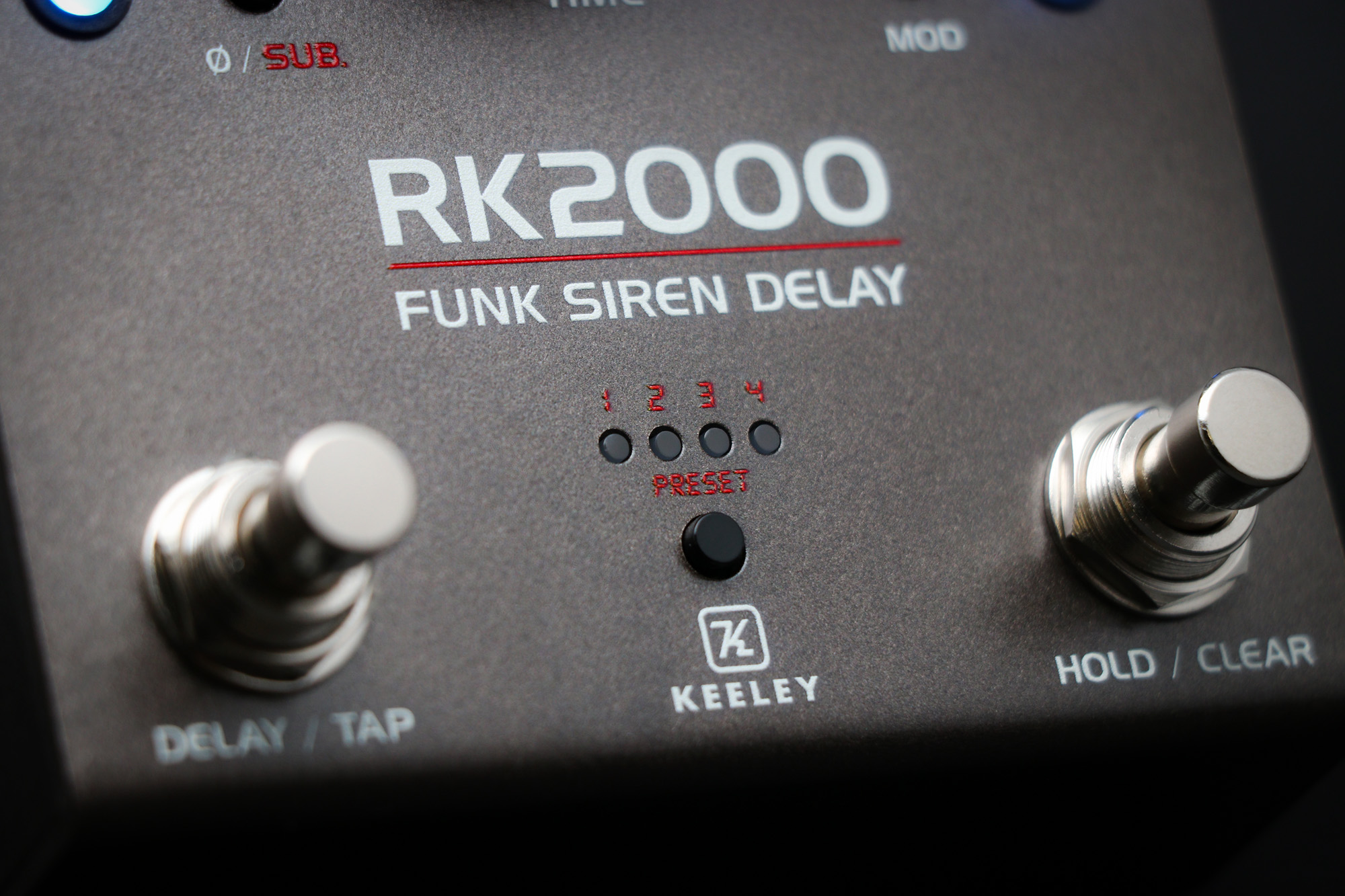 Keeley  Electronics Rk2000 Funk Siren Delay - Pedal de reverb / delay / eco - Variation 1
