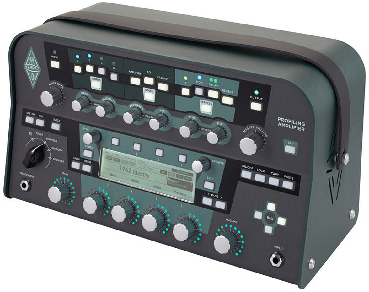 Kemper Profiler Head Set W/remote Black - Simulacion de modelado de amplificador de guitarra - Variation 1