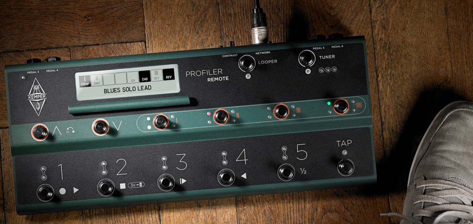 Kemper Profiler Head Set W/remote Black - Simulacion de modelado de amplificador de guitarra - Variation 4