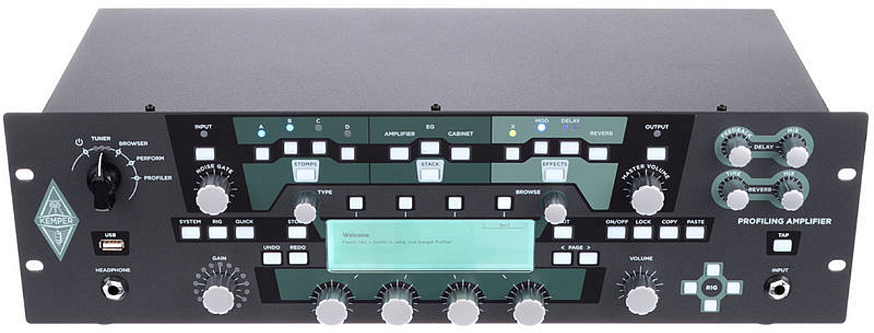 Kemper Profiler Power Rack Set W/remote - Cabezal para guitarra eléctrica - Variation 2