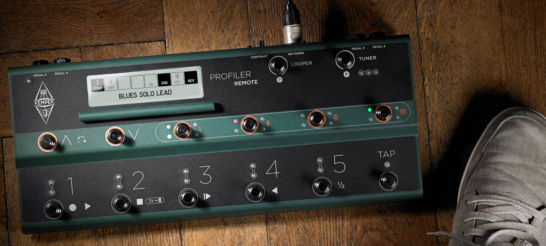 Kemper Profiler Rack Set W/remote - Simulacion de modelado de amplificador de guitarra - Variation 5