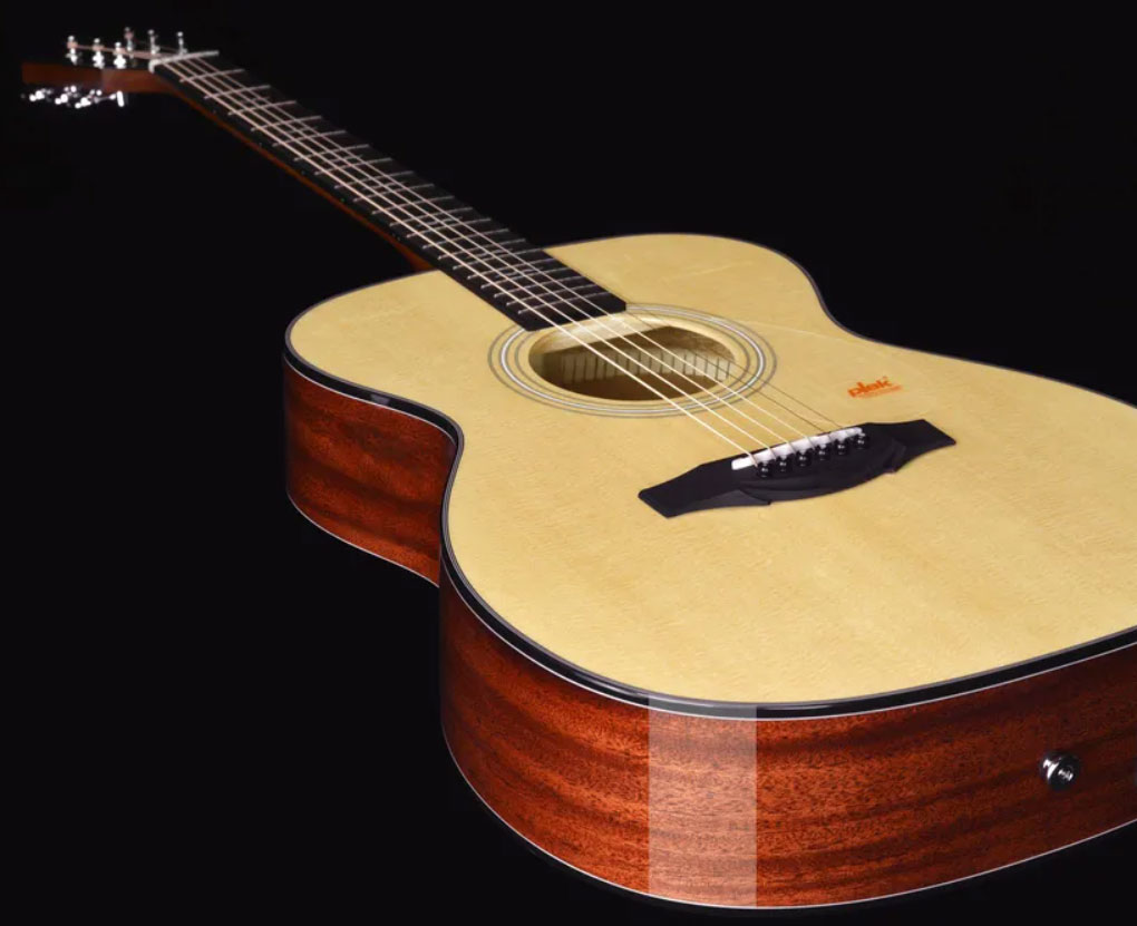 Kepma F1 Om Solid Top Orchestra Epicea Acajou Rw - Natural - Guitarra folk - Variation 1