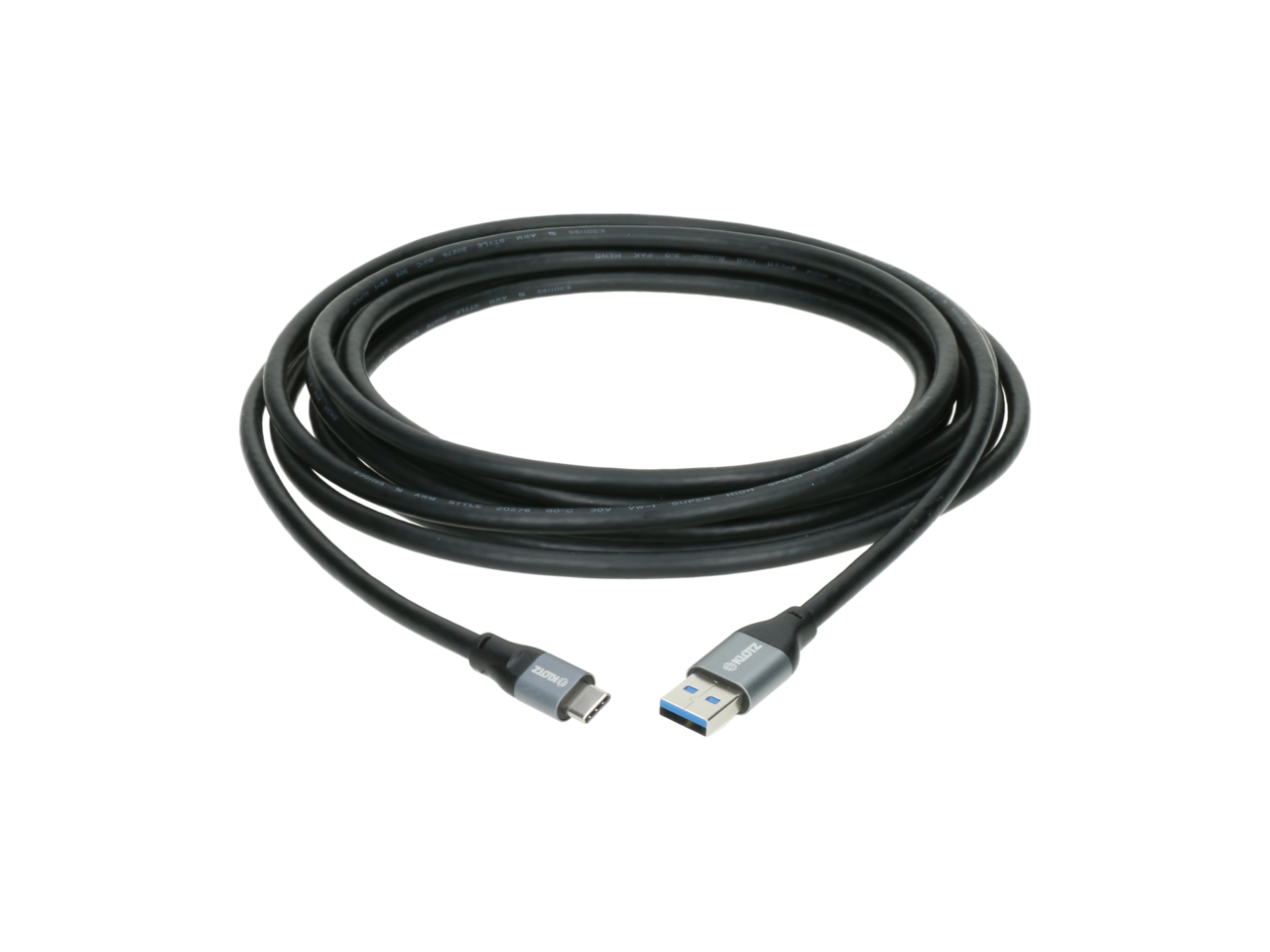 Klotz Usb 3.1 Câble Noir 0,5m, Plug A - Plug C / 10g, 60w - Cable - Variation 2