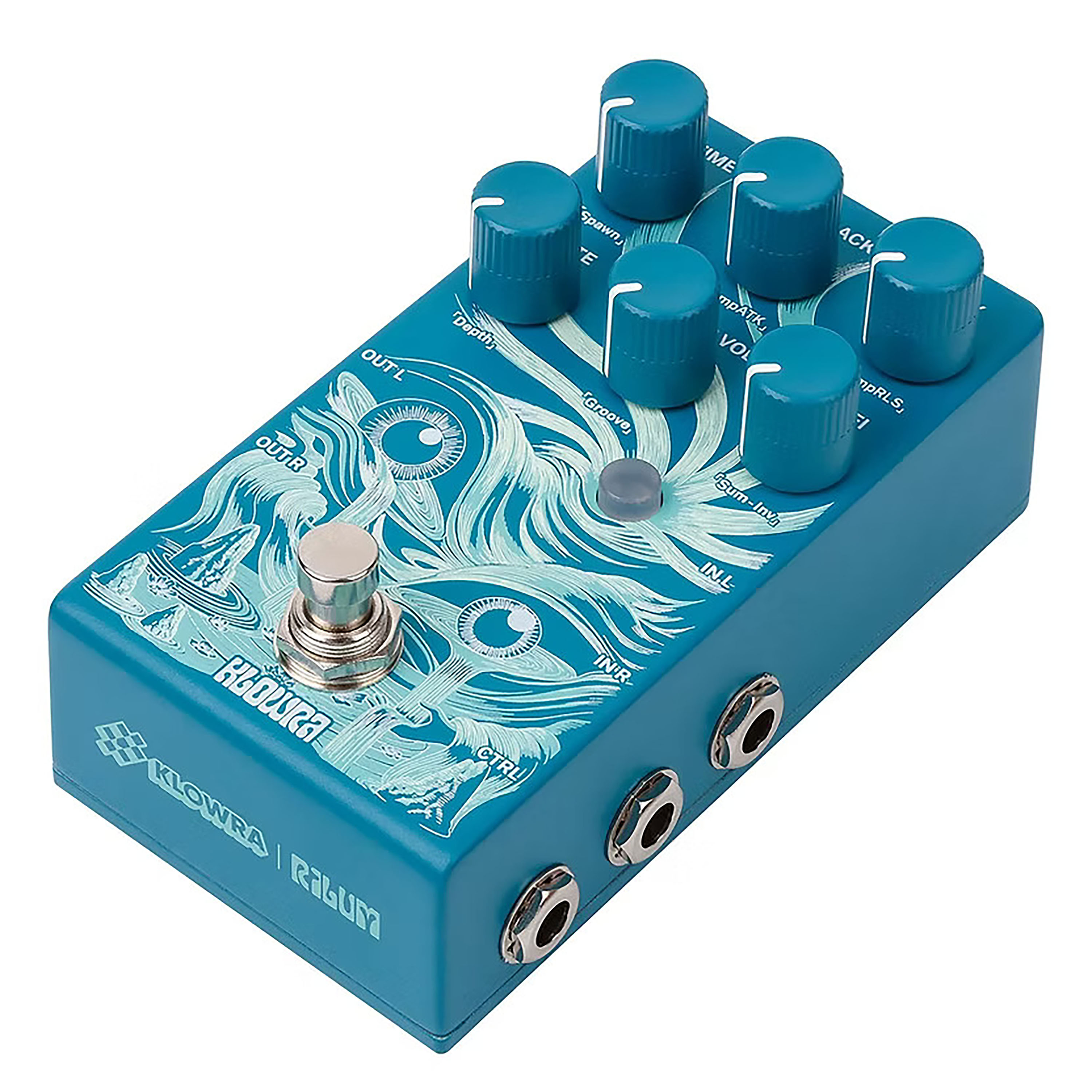 Klowra Kbs-05 Rilum Multi-head Delay - Pedal de reverb / delay / eco - Variation 2