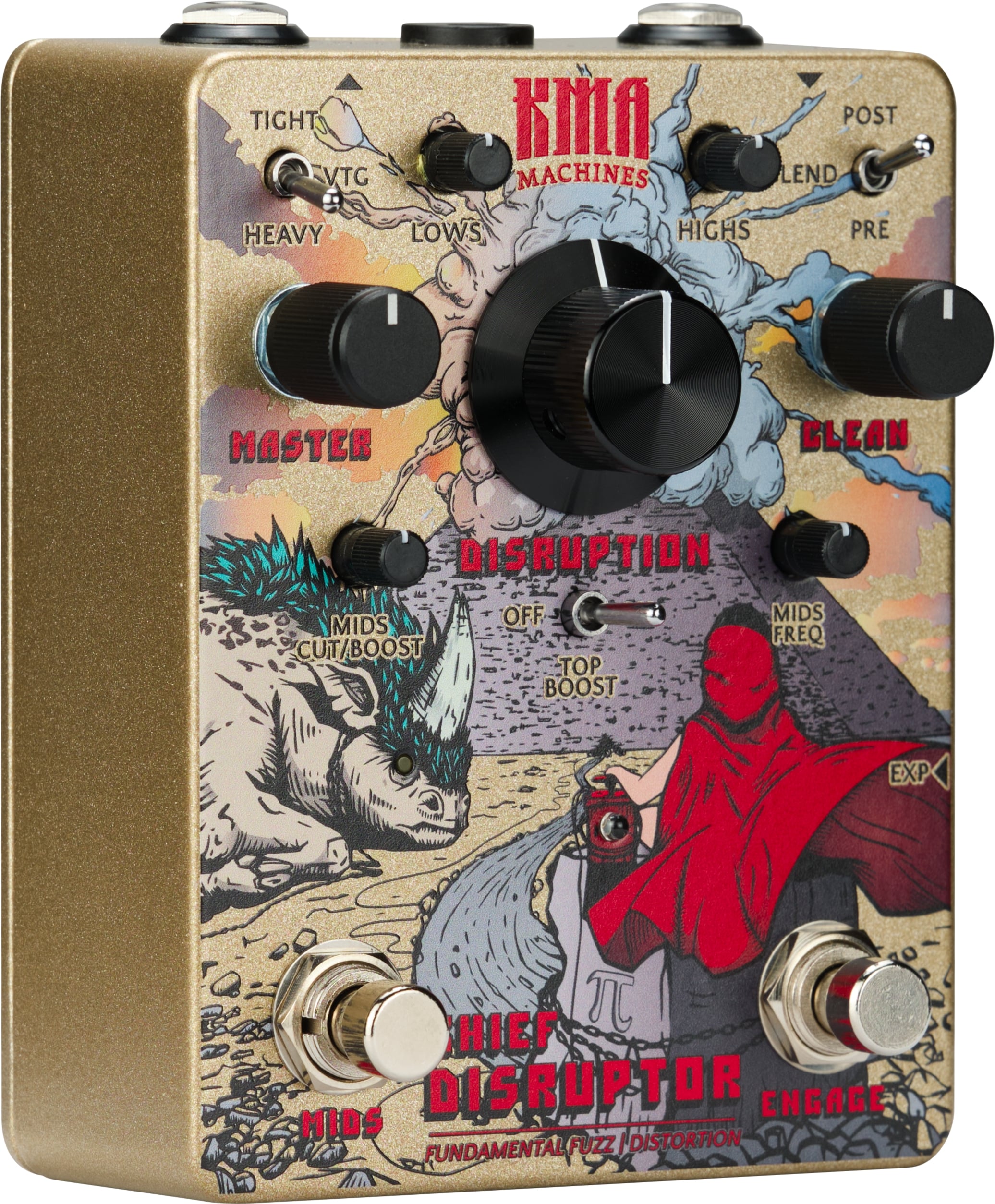 Kma Chief Disruptor - Pedal overdrive / distorsión / fuzz - Variation 1