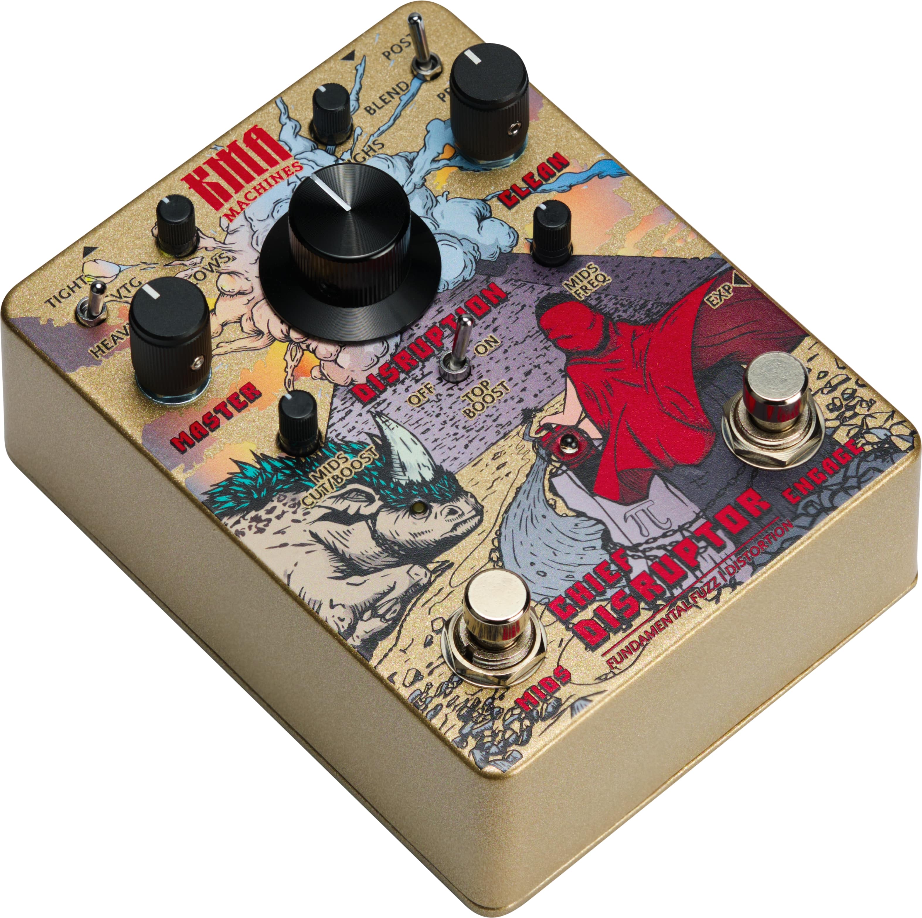 Kma Chief Disruptor - Pedal overdrive / distorsión / fuzz - Variation 2