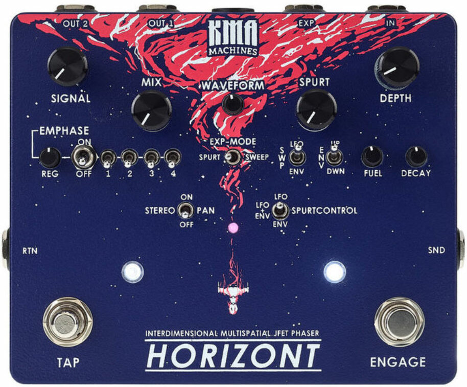 Kma Horizont Stereo 4-stage Phaser - Pedal de chorus / flanger / phaser / modulación / trémolo - Main picture