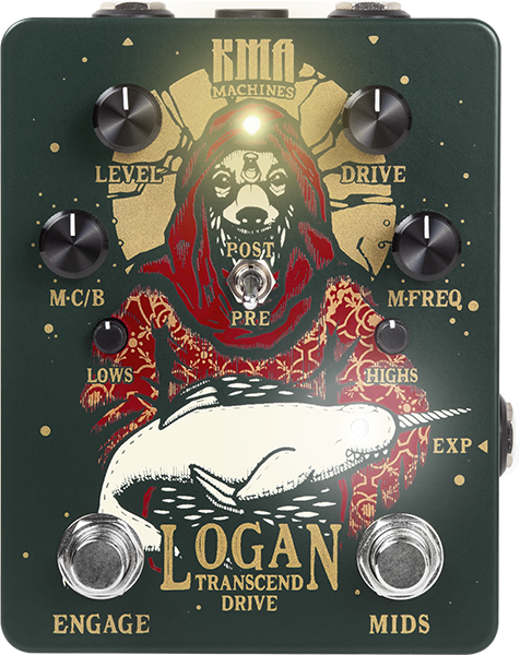 Kma Logan Drive - Pedal overdrive / distorsión / fuzz - Main picture