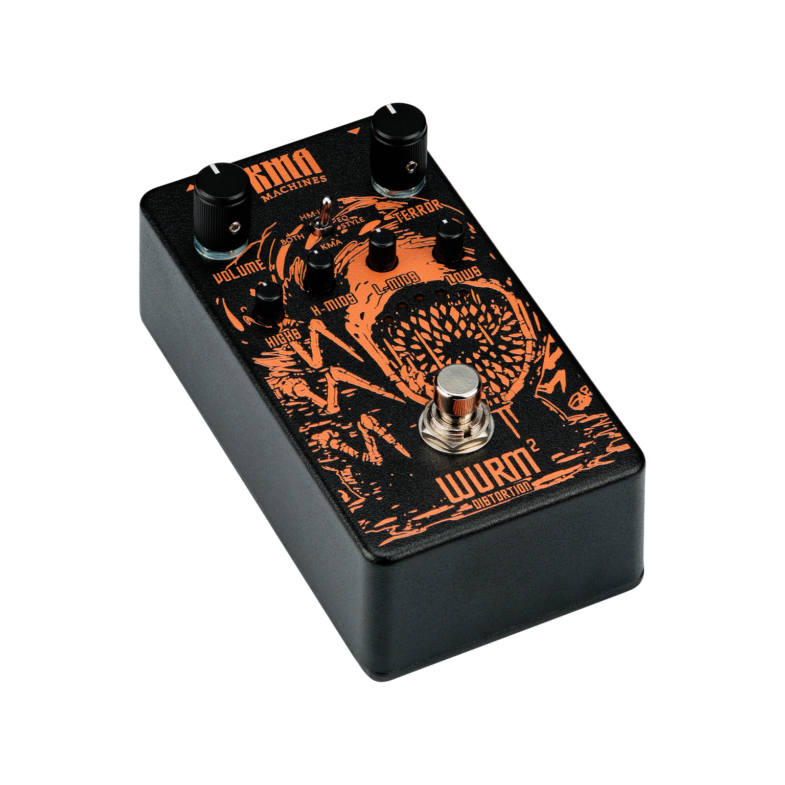 Kma Wurm 2 - Pedal overdrive / distorsión / fuzz - Variation 2